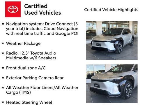 Certified 2023 Toyota bZ4X FWD w/ Weather Package image 7