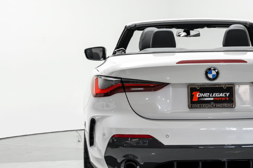Used 2021 BMW 430i Convertible w/ M Sport Package RWD image 54