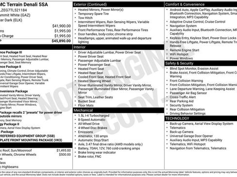 New 2026 GMC Terrain Denali AWD/4WD image 55