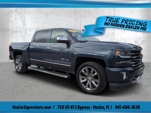 Used 2018 Chevrolet Silverado 1500 LTZ Z71 w/ Centennial Edition AWD/4WD image 1
