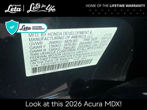 New 2026 Acura MDX A-Spec image 24