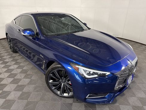 Used 2018 INFINITI Q60 Red Sport 400 w/ Sensory Package 3.0T Sport AWD/4WD image 2