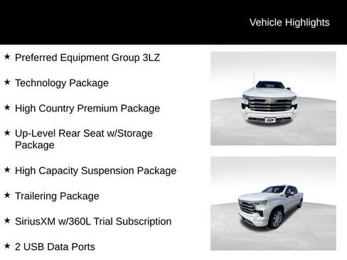 Used 2025 Chevrolet Silverado 1500 High Country w/ High Country Premium Package image 13