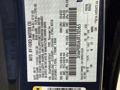 Used 2018 Ford Fusion Titanium FWD image 28