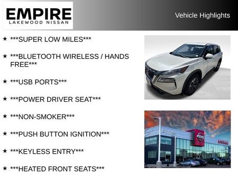 Used 2023 Nissan Rogue SV AWD/4WD image 2