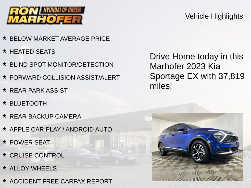 Used 2023 Kia Sportage EX FWD image 14