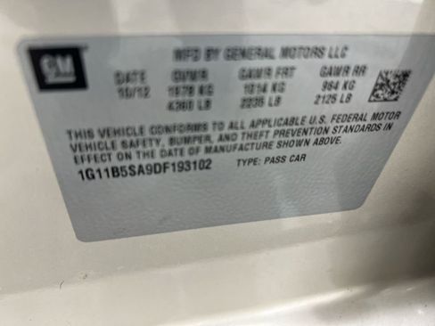 Used 2013 Chevrolet Malibu LS w/ Protection Package image 26