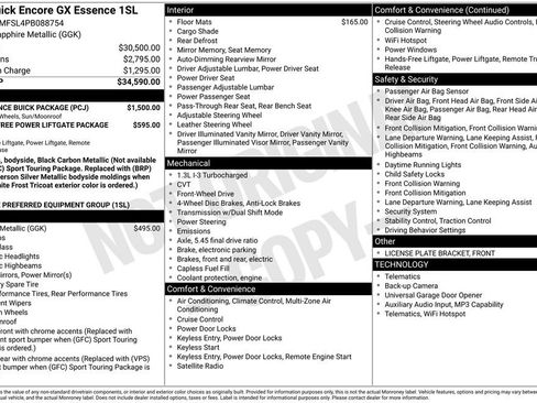 Used 2023 Buick Encore GX Essence w/ Experience Buick Package image 1