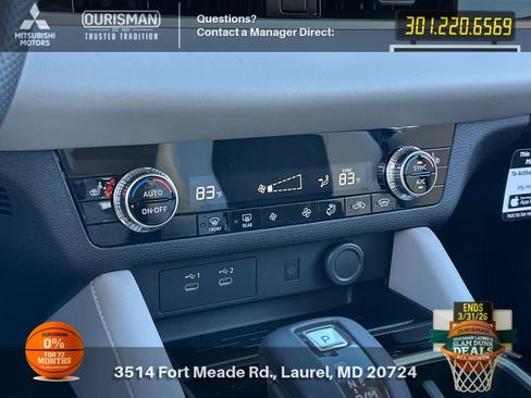 New 2025 Mitsubishi Outlander SE image 14