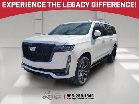 Used 2021 Cadillac Escalade ESV Sport w/ Driver Assist Tech Package AWD/4WD image 1