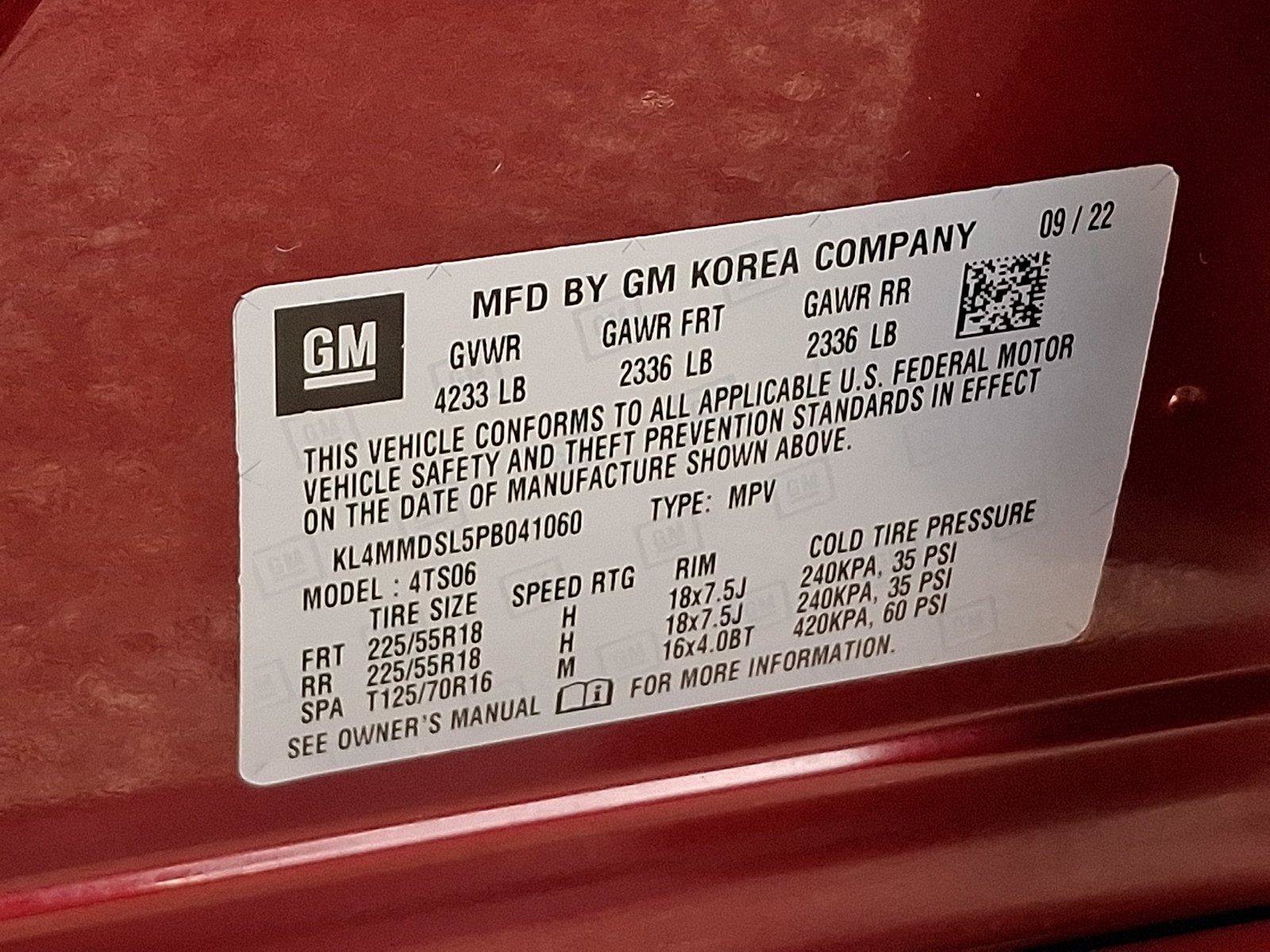 Used 2023 Buick Encore GX Select w/ Sport Touring Package FWD image 27