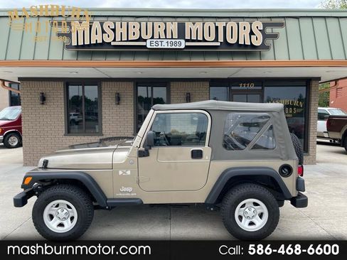 Used 2004 Jeep Wrangler X w/ Full Face Tire & Wheel Group AWD/4WD image 1
