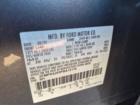 Certified 2023 Ford Edge SEL w/ Convenience Package AWD/4WD image 25