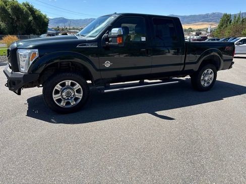 Used 2014 Ford F350 Lariat w/ Lariat Ultimate Package AWD/4WD image 2