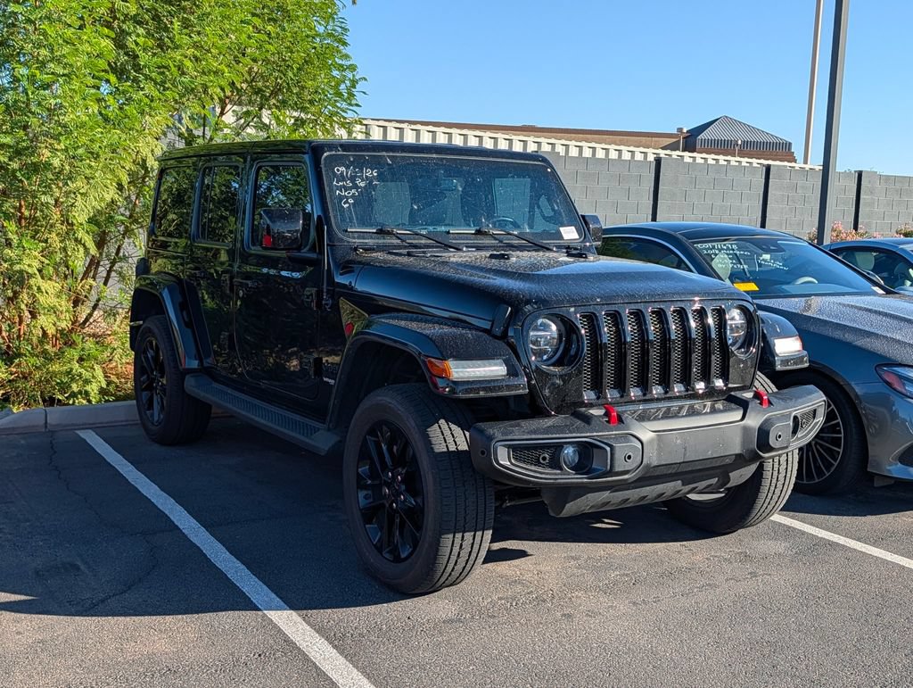Used 2021 Jeep Wrangler Unlimited Sahara AWD/4WD image 3