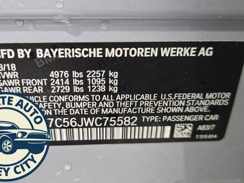 Used 2018 BMW 530i xDrive w/ Premium Package image 23