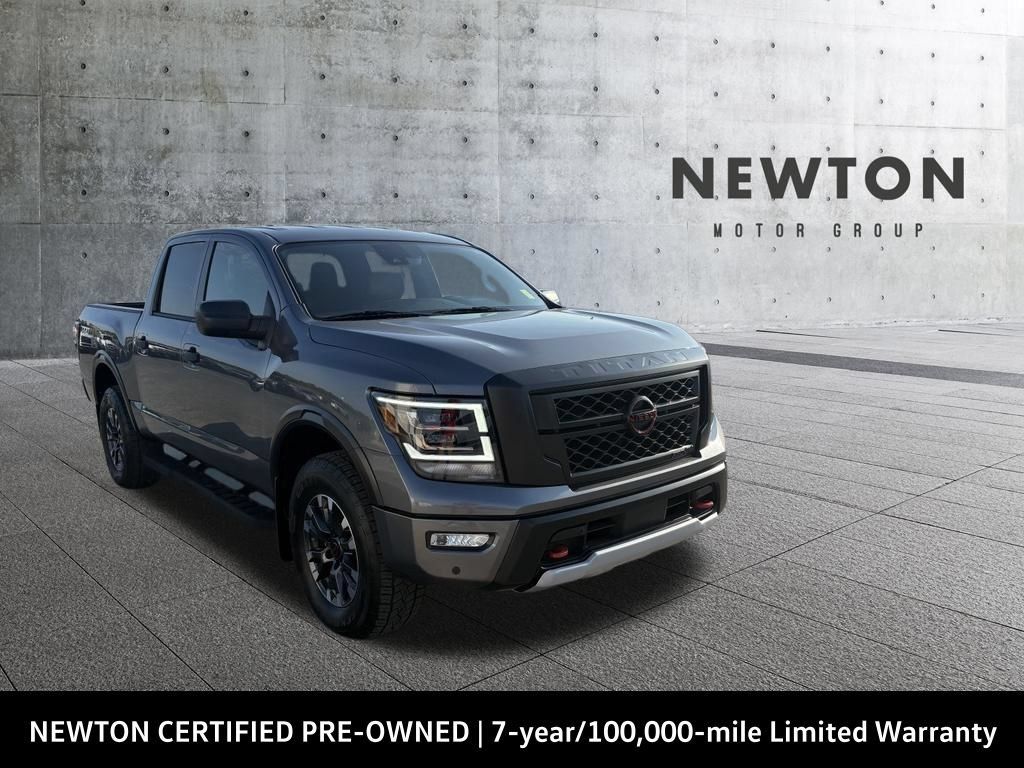Used 2024 Nissan Titan PRO-4X w/ Pro-4x Utility Package AWD/4WD image 1