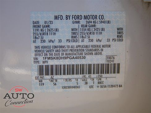 Used 2023 Ford Explorer XLT w/ Equipment Group 202A image 38