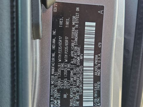 Used 2021 Toyota Sienna XLE AWD/4WD image 34