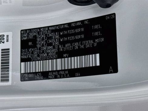 Certified 2026 Toyota Sienna Limited FWD image 35