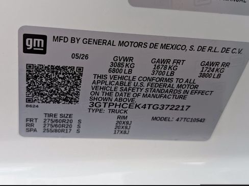 New 2026 GMC Sierra 1500 Elevation w/ Elevation Select Package RWD image 34