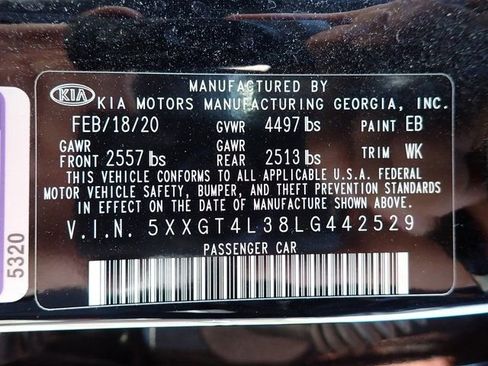 Used 2020 Kia Optima SE FWD image 21