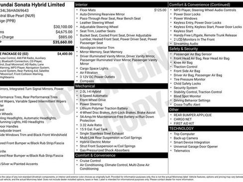 Used 2017 Hyundai Sonata Limited w/ Ultimate Package 02 image 29