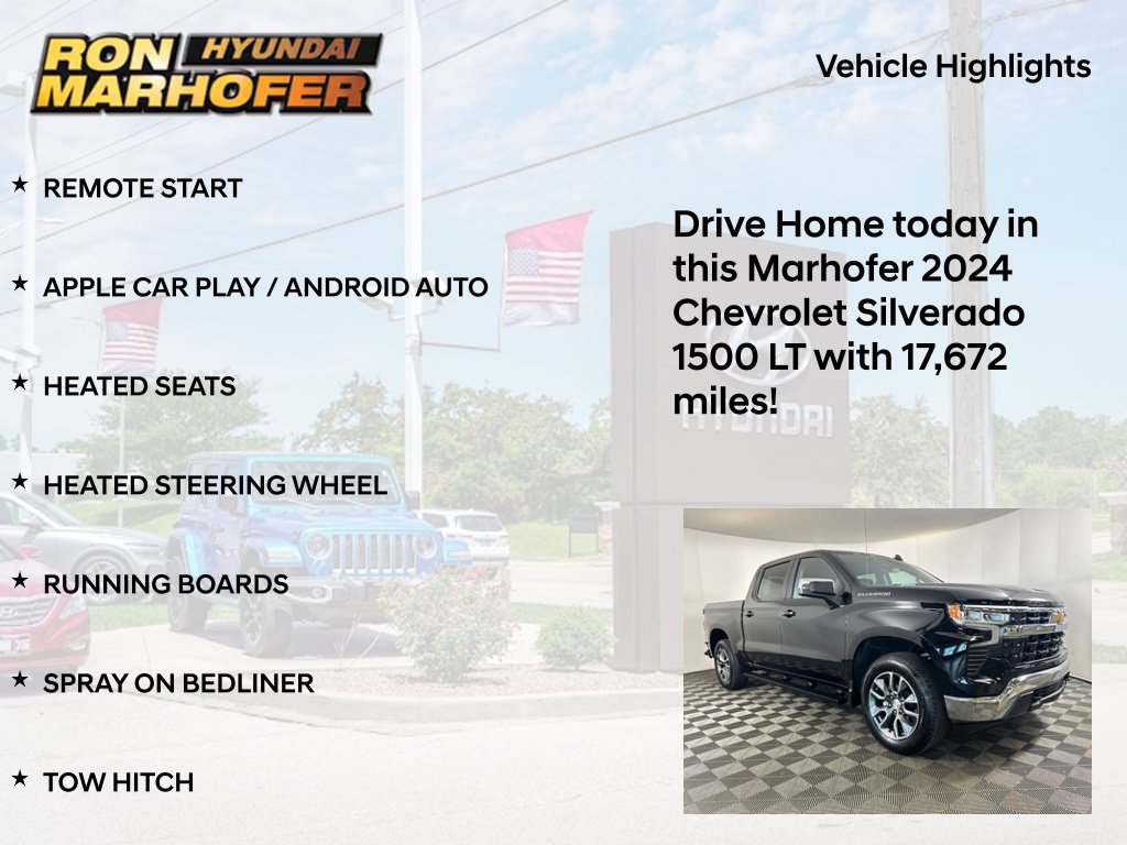 Used 2024 Chevrolet Silverado 1500 LT AWD/4WD image 14