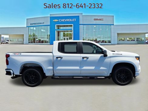 New 2026 Chevrolet Silverado 1500 Custom w/ Turbomax Blackout Package AWD/4WD image 5