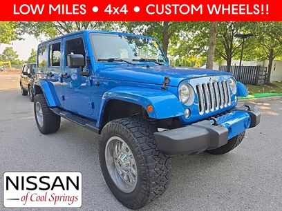 Used 2016 Jeep Wrangler Unlimited Sahara