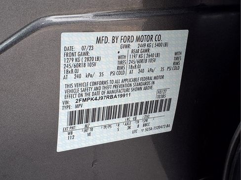 Used 2024 Ford Edge SEL AWD/4WD image 23