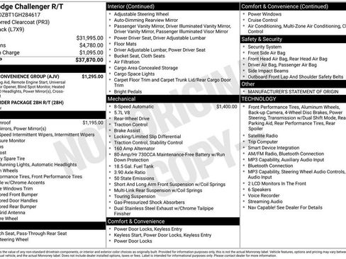 Used 2016 Dodge Challenger R/T w/ Driver Convenience Group RWD image 5