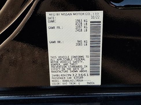 Used 2023 Nissan Altima 2.5 SV FWD image 27