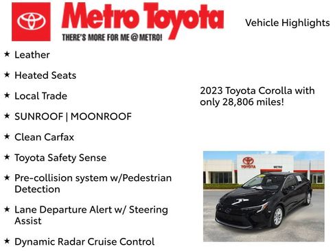 Used 2023 Toyota Corolla XLE FWD image 7