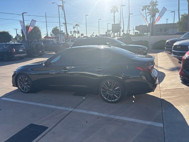 Used 2024 INFINITI Q50 Red Sport 400 w/ Black Opal Edition RWD image 9
