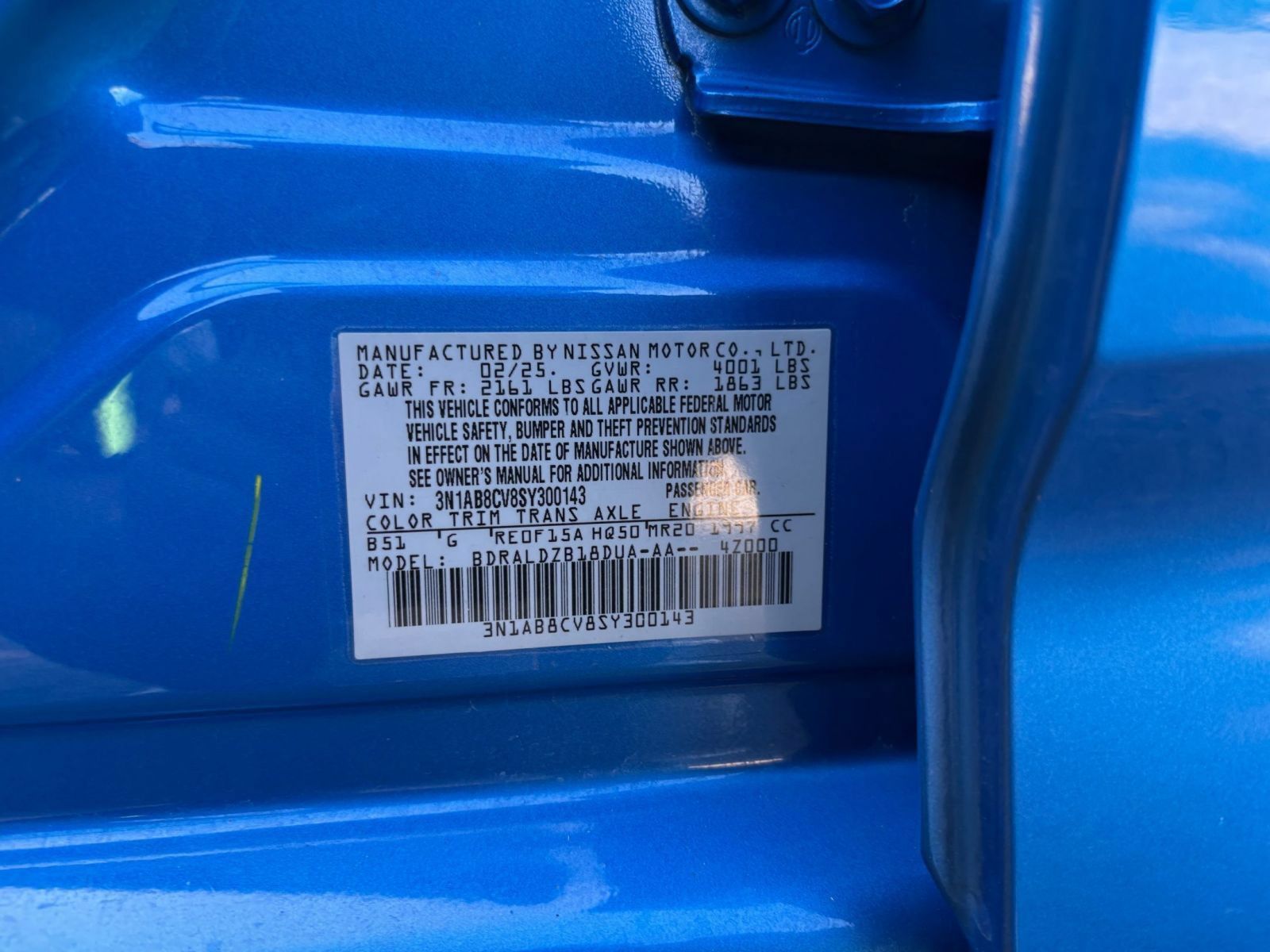 Used 2025 Nissan Sentra SV FWD image 28