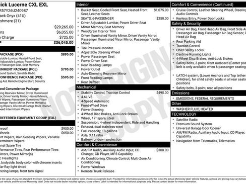Used 2006 Buick Lucerne CXL w/ Luxury Package image 32