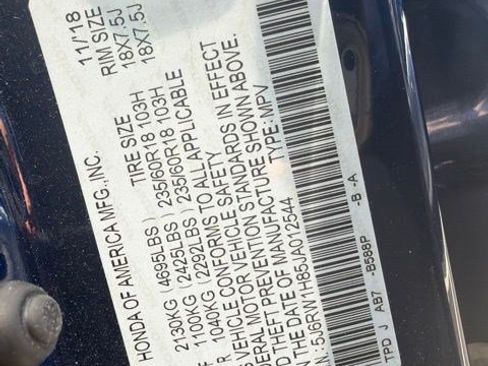 Used 2018 Honda CR-V EX-L image 9