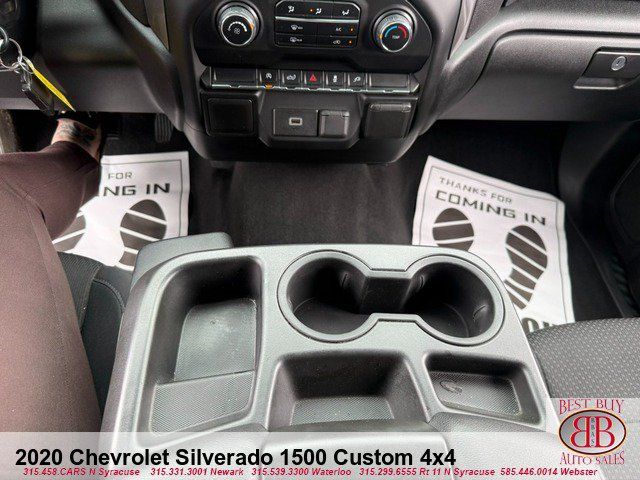 Used 2020 Chevrolet Silverado 1500 Custom w/ Custom Value Package AWD/4WD image 19