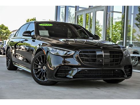 Used 2021 Mercedes-Benz S 580 4MATIC Sedan image 1