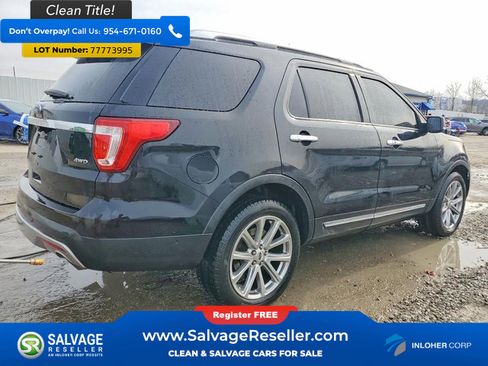 Used 2017 Ford Explorer Limited w/ Equipment Group 301A image 4
