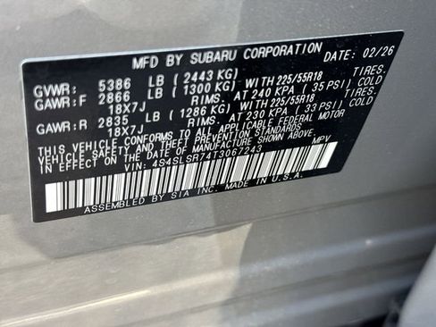 New 2026 Subaru Forester Limited AWD/4WD image 26