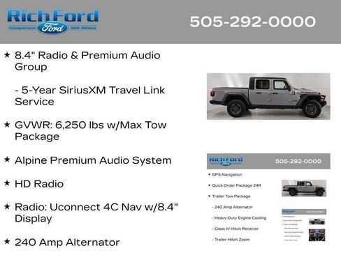 Used 2021 Jeep Gladiator Rubicon AWD/4WD image 44