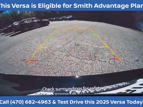 New 2025 Nissan Versa SR w/ Trunk Package FWD image 14