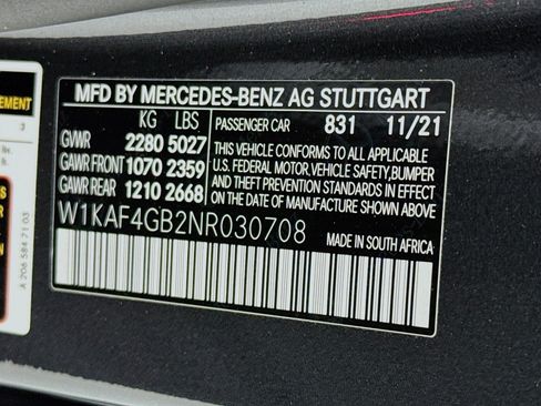 Certified 2022 Mercedes-Benz C 300 Sedan image 26