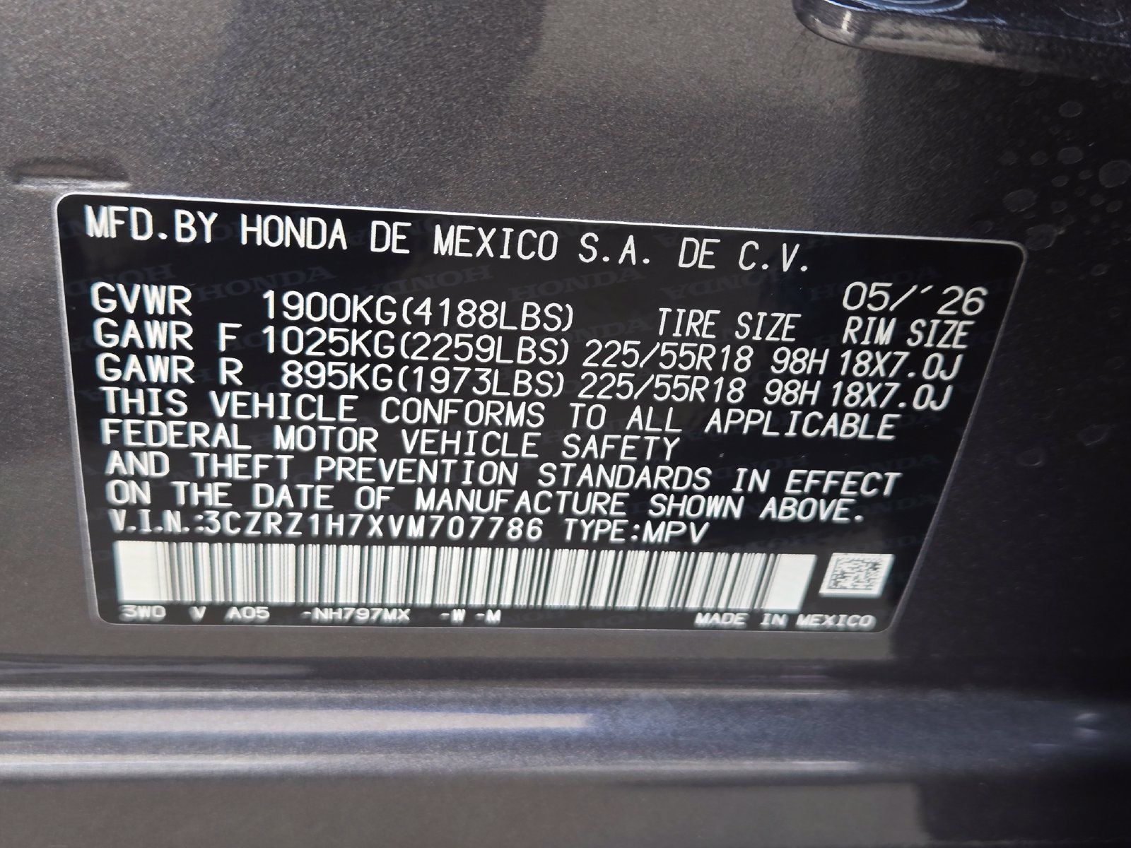 Used 2027 Honda HR-V EX-L image 31
