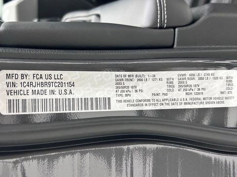 New 2026 Jeep Grand Cherokee Limited image 24