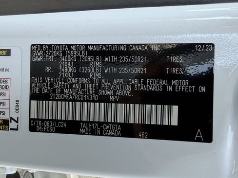 Used 2024 Lexus RX 500h F Sport w/ Convenience Package AWD/4WD image 35