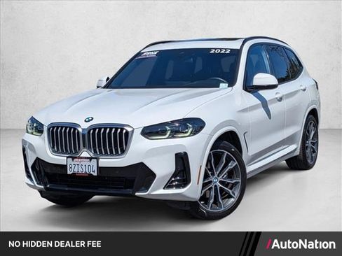 Used 2022 BMW X3 xDrive30i w/ M Sport Package 2 AWD/4WD image 1