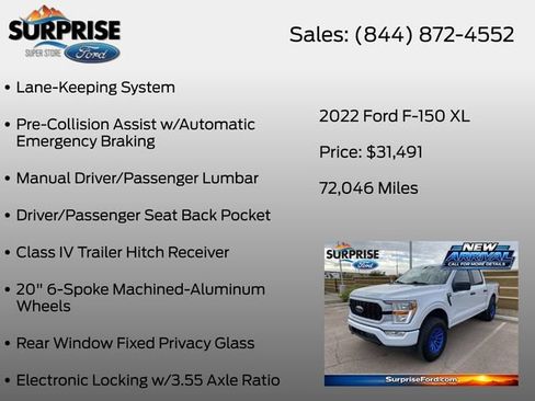 Used 2022 Ford F150 XL w/ STX Appearance Package AWD/4WD image 17